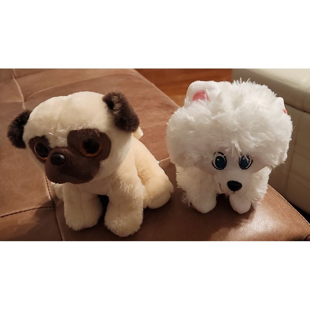 BUNDLE Ty VelveTy Rufus & Disney Minnie Mouse's Snowpuff